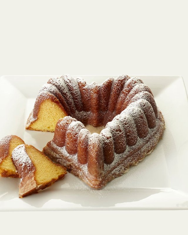 Heart-Shaped Rum Cake